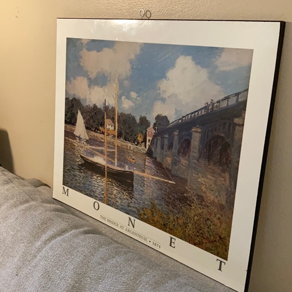 Monet print, ready to hang - Picture 3 of 4